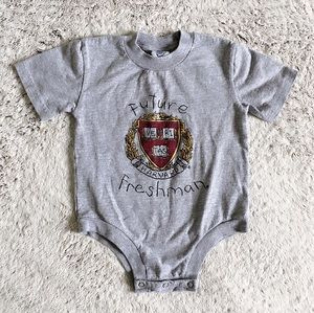 Harvard Onesie